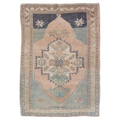 Vintage Turkish Oushak Rug All-Over Sub-Geometric Medallion Design 2
1 x 2
10