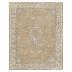 Tapis turc Oushak vintage par Mehraban Rugs