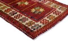 Vintage Turkish Oushak Rug, Colorfully Curated Meets Whimsical Boho