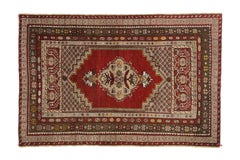 Vintage Turkish Oushak Rug