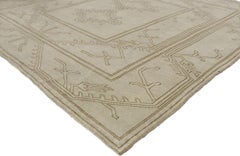 Vintage Turkish Oushak Rug