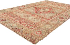 Tappeto turco vintage Oushak