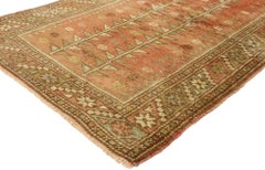 Vintage Turkish Oushak Rug