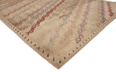 Vintage Turkish Oushak Rug