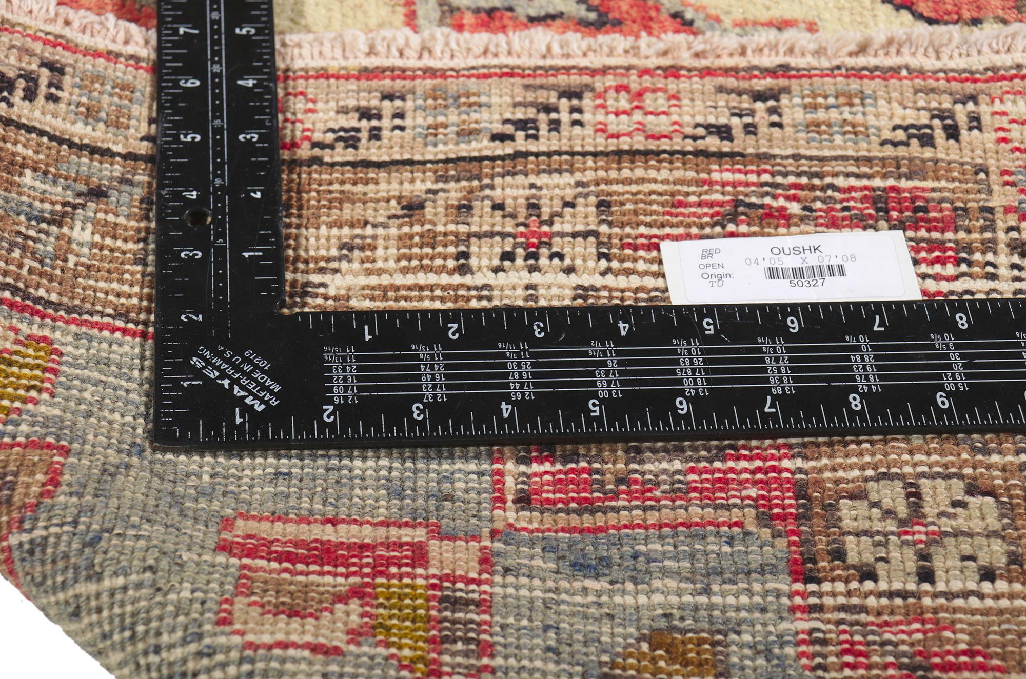 Alter türkischer Oushak-Teppich (Türkisch) im Angebot