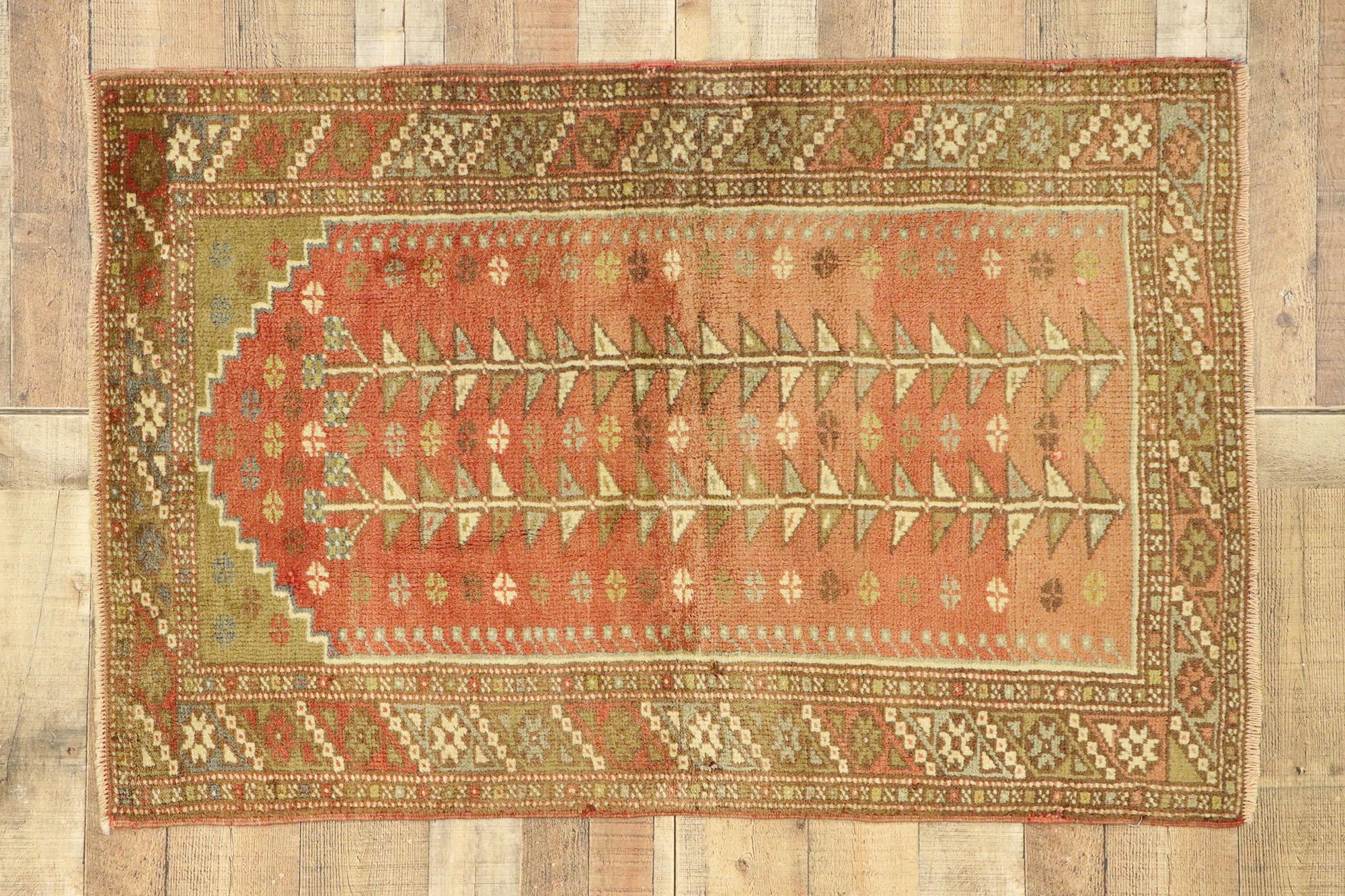 Tapis de Turquie vintage Oushak en vente 1