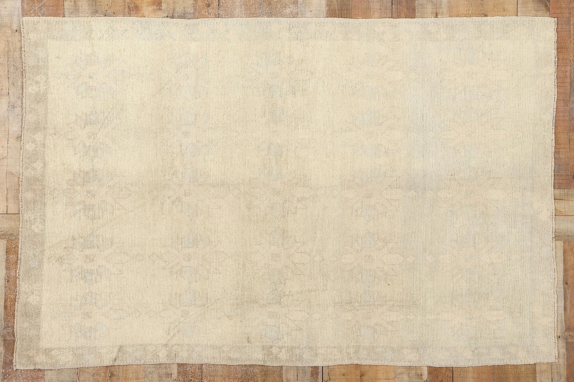 Tapis de Turquie vintage Oushak en vente 2