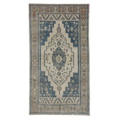 Retro Turkish Oushak Rug