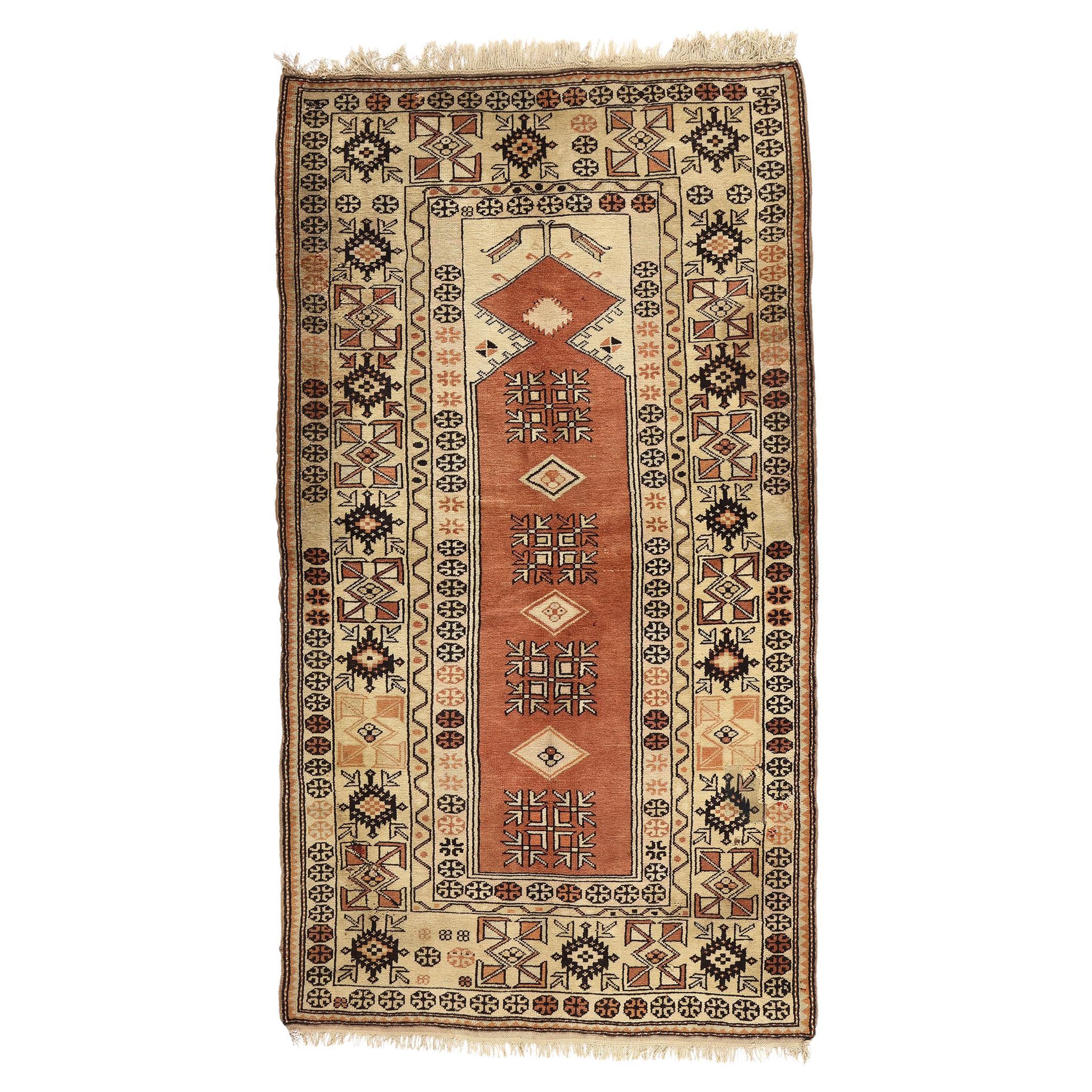 Tapis de Turquie vintage Oushak en vente