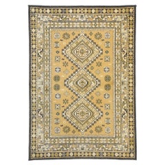 Vintage Turkish Oushak Rug