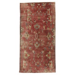 Vintage Turkish Oushak Rug