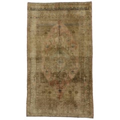 Vintage Turkish Oushak Rug in a Traditional Style