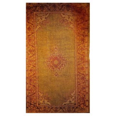 Vintage By Oushak Rug in Chartreuse Greene Greene