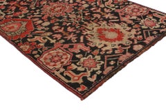 Vintage Turkish Oushak Rug, Maximalist Style Meets Traditional Sensibility