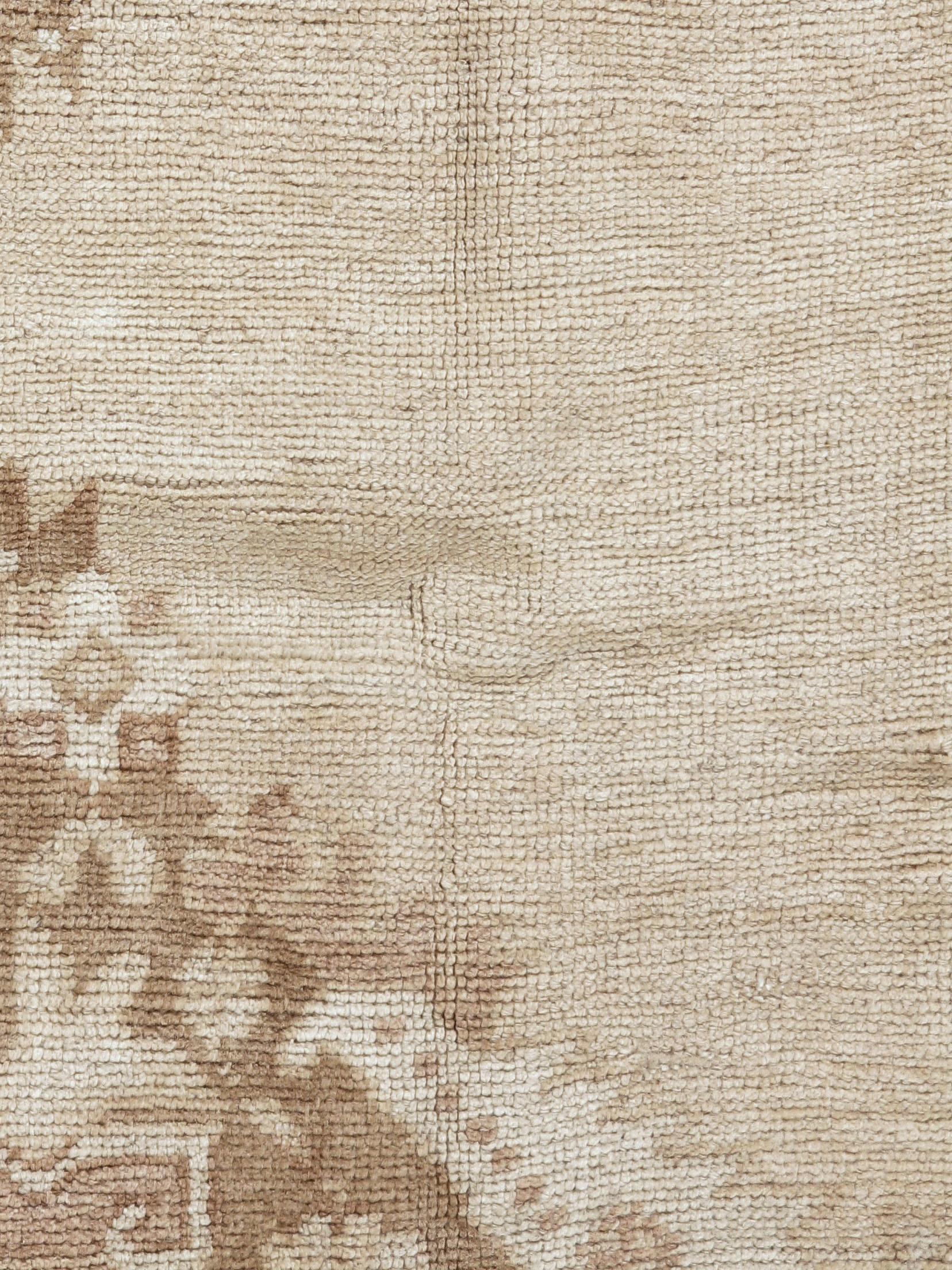 Tappeto vintage turco Oushak Runner 4'10 x 11'8 in vendita 1