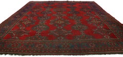 Antique Turkish Oushak Rug, Thomas Eakins Inspired Rug