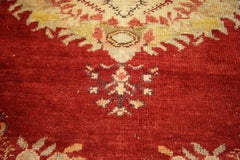 Vintage Turkish Oushak Rug with French Rococo Style