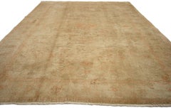 Tappeto Oushak turco del 1960 con stile tradizionale