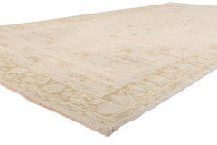 Vintage Turkish Oushak Rug, Quiet Sophistication Meets Anatolian Charm