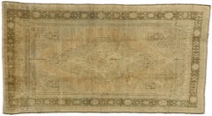 1960's Turkish Oushak Carpet with Modern Mission Style