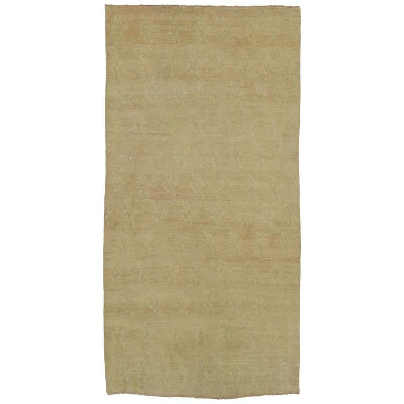 Vintage Turkish Kars Rug with Modern Mission Style, Square Area Rug For ...