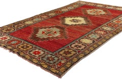 Vintage Turkish Oushak Rug