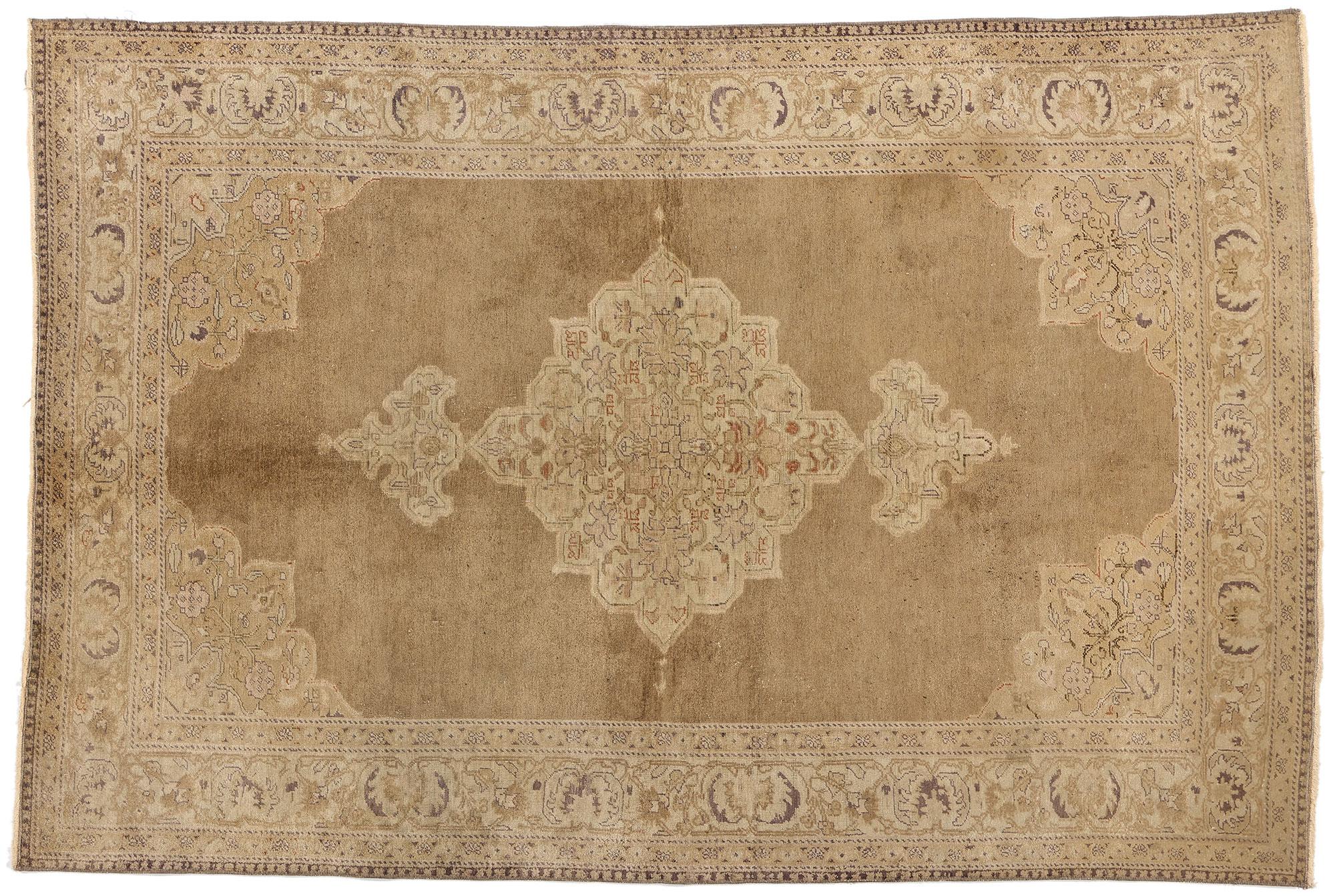 Tapis de Turquie vintage Oushak en vente 3