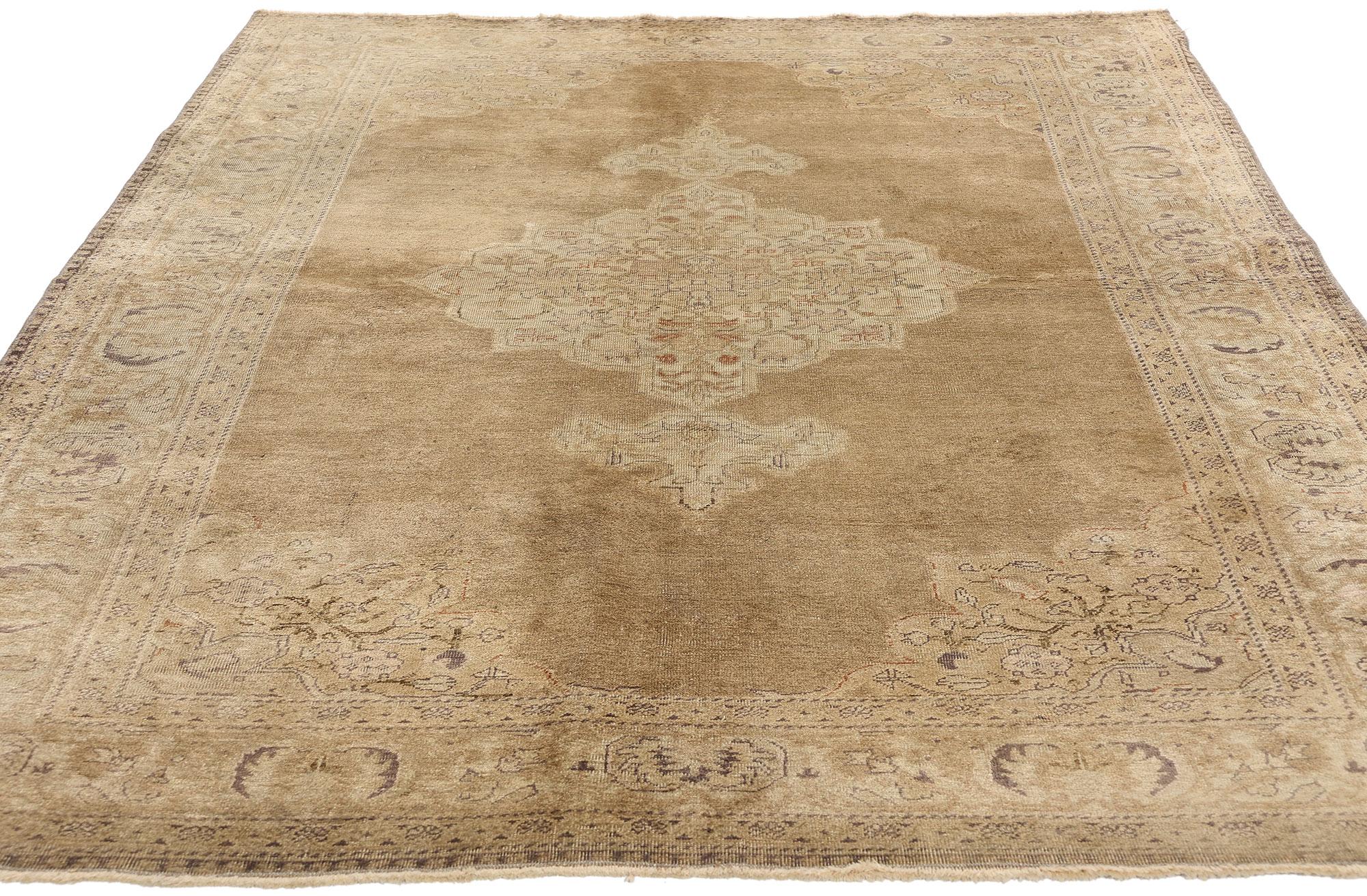 Turc Tapis de Turquie vintage Oushak en vente