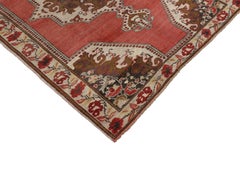 Vintage Turkish Oushak Rug with Traditional Style