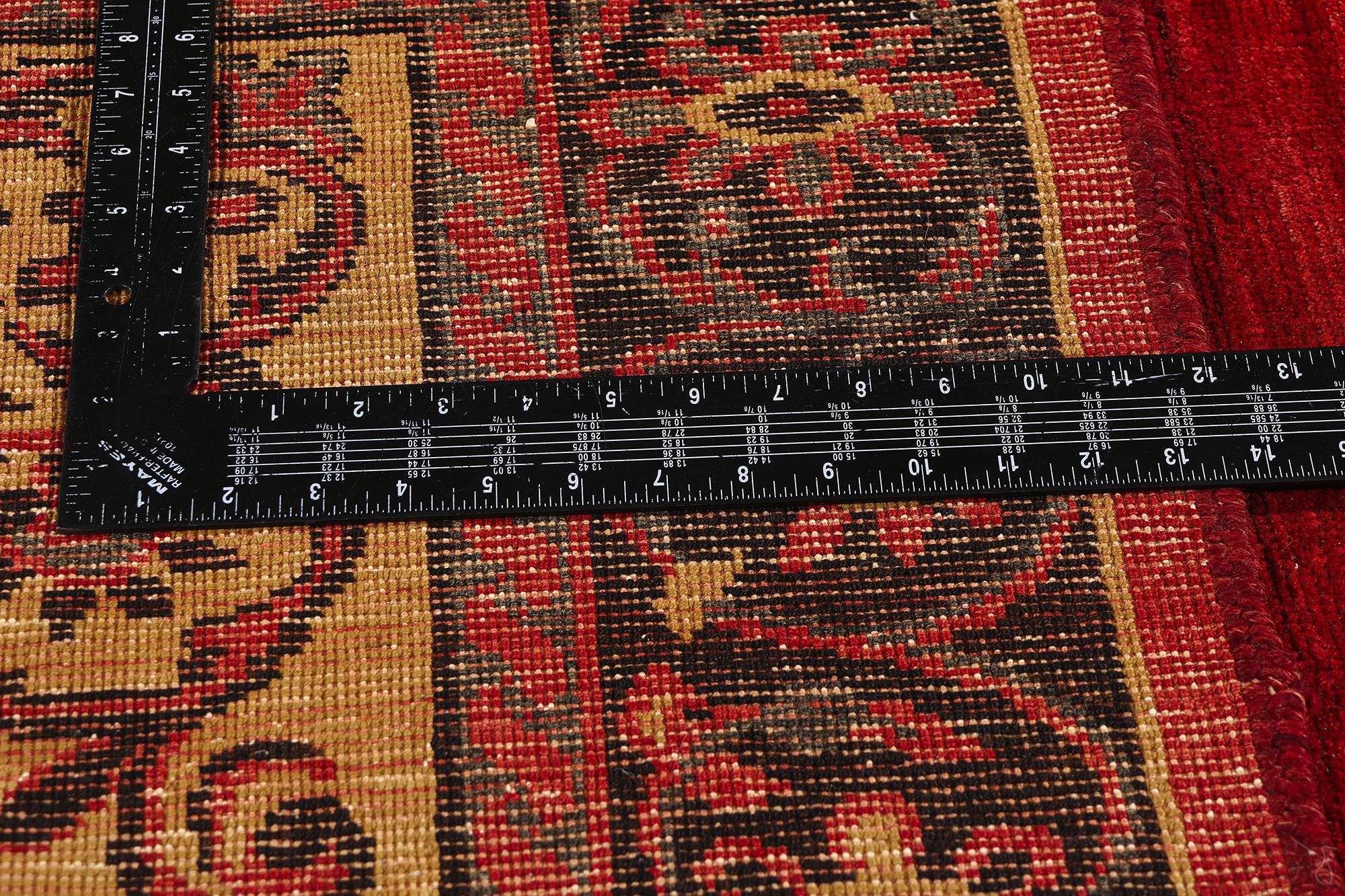 1940's Turkish Oushak Carpet with Modern Style For Sale 1