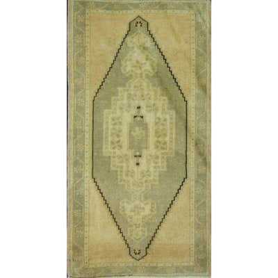 Vintage Turkish Konya Small Square Rug For Sale at 1stDibs