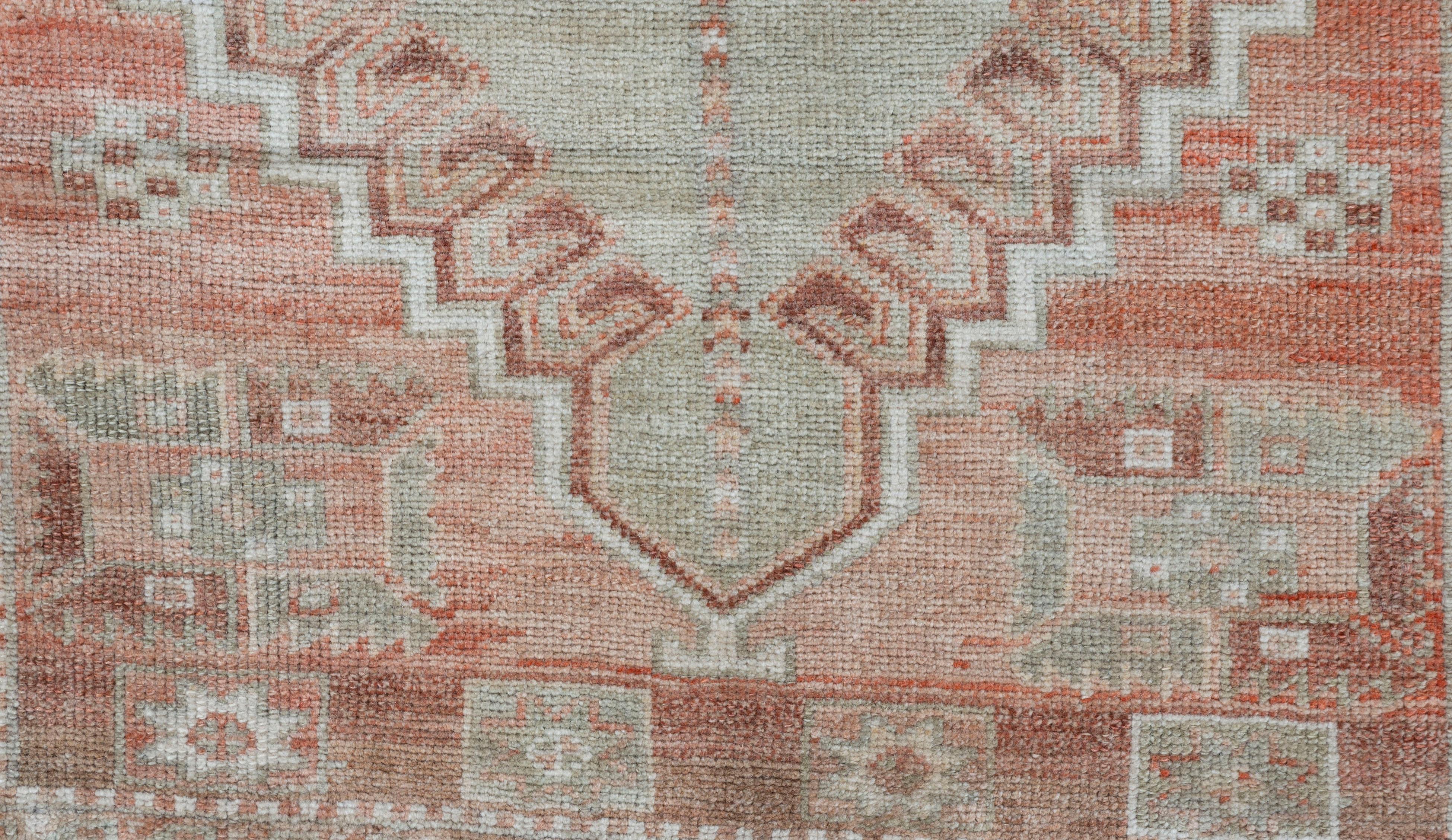 XX secolo Vintage Oushak Runner turco 2'1 X 8'11 in vendita