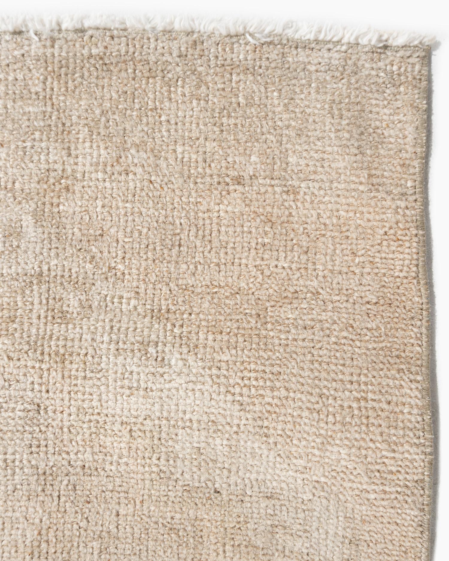 Türkischer Oushak-Läufer im Vintage-Stil 2'9 x 12'5 im Angebot 3