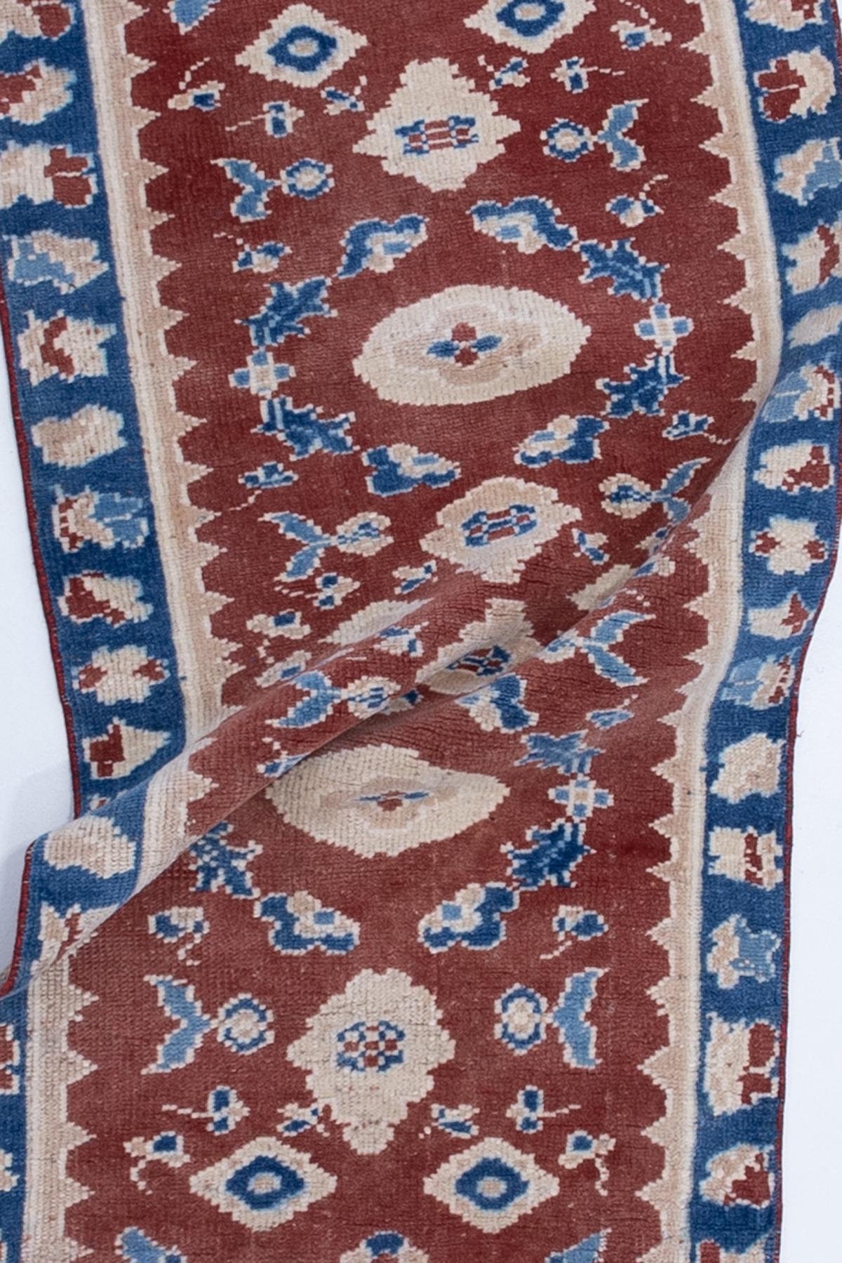 Alfombra turca vintage Oushak Turco en venta