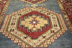 Vintage Turkish Oushak Runner with Modern Style, Hallway Runner