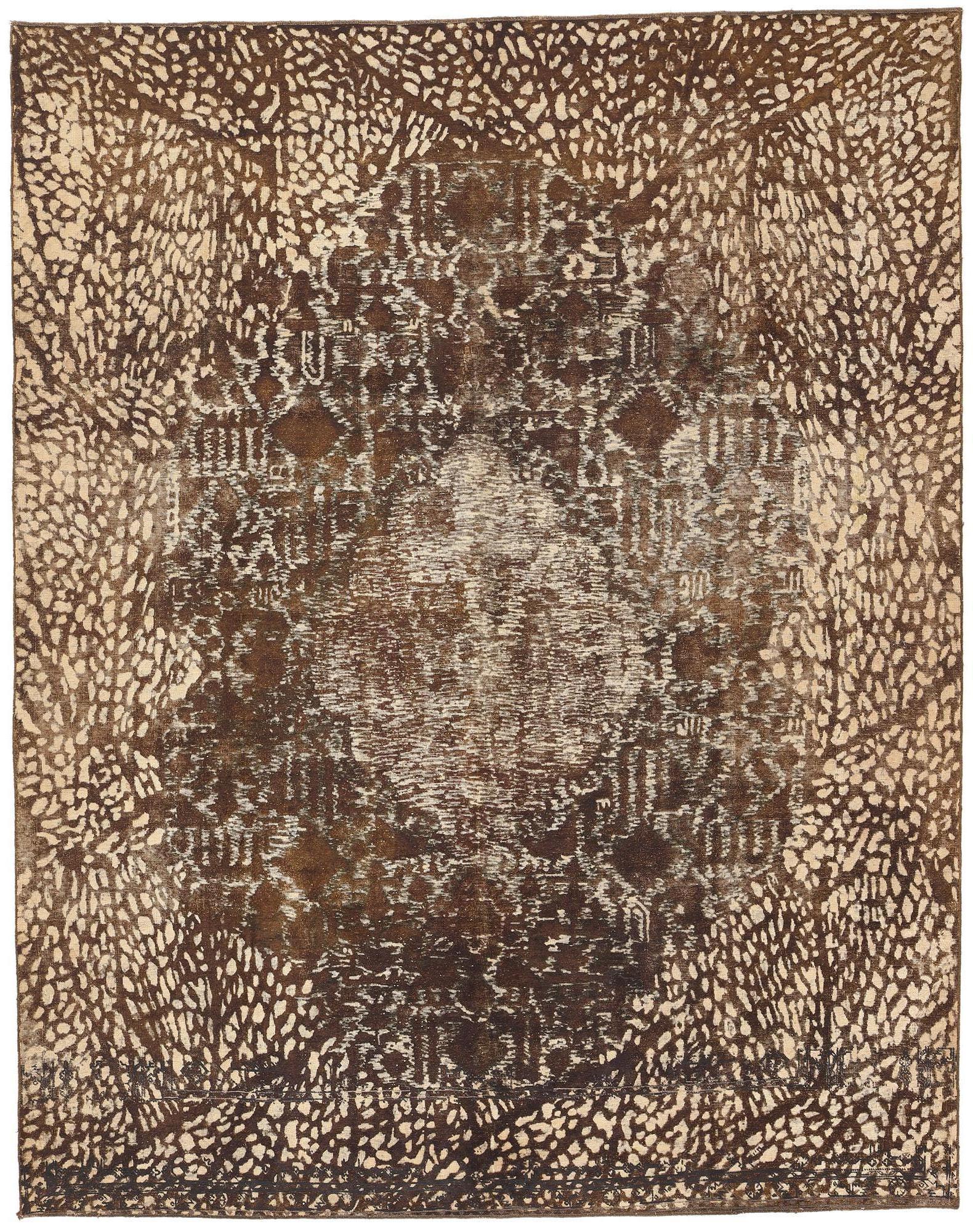 Tapis turc vintage, design biophilique et style moderne organique en vente