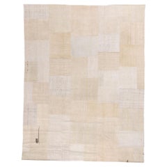 Vintage Turkish Patchwork Kilim Rug with Modern Style