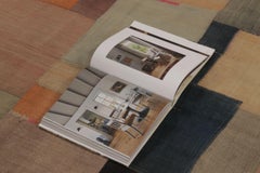 Tappeto patchwork turco vintage multicolore con disegno geometrico - Rug & Kilim