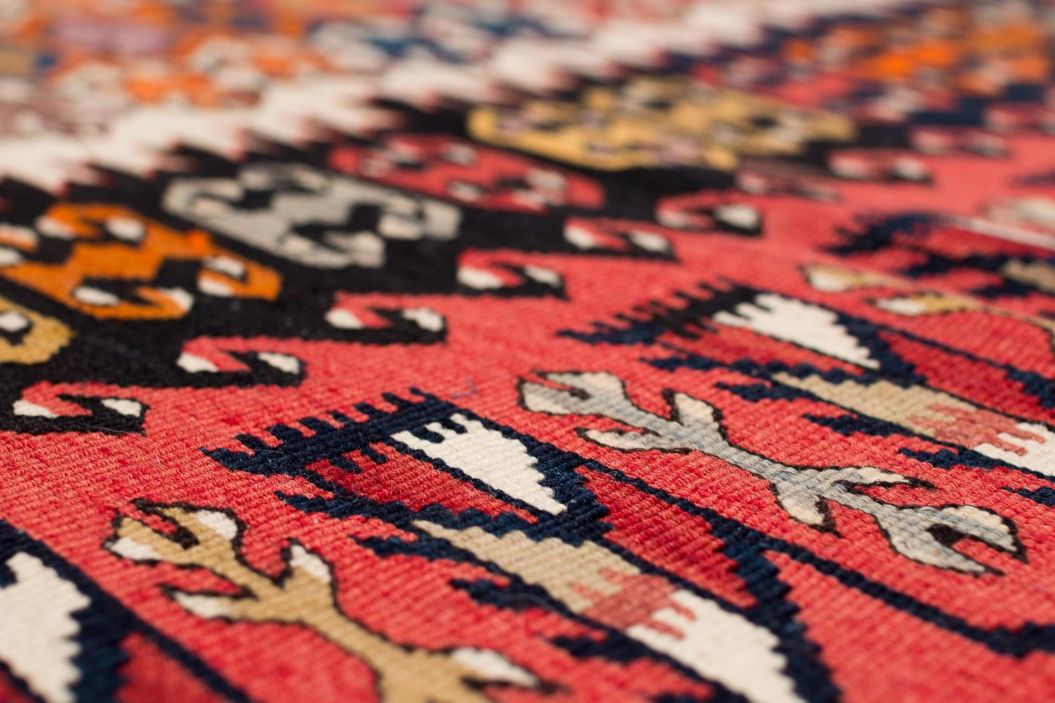 Wool Vintage Turkish Prayer Kilim