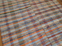 Tappeto di pezza turco vintage