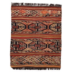 Vintage Turkish Rare Kilim