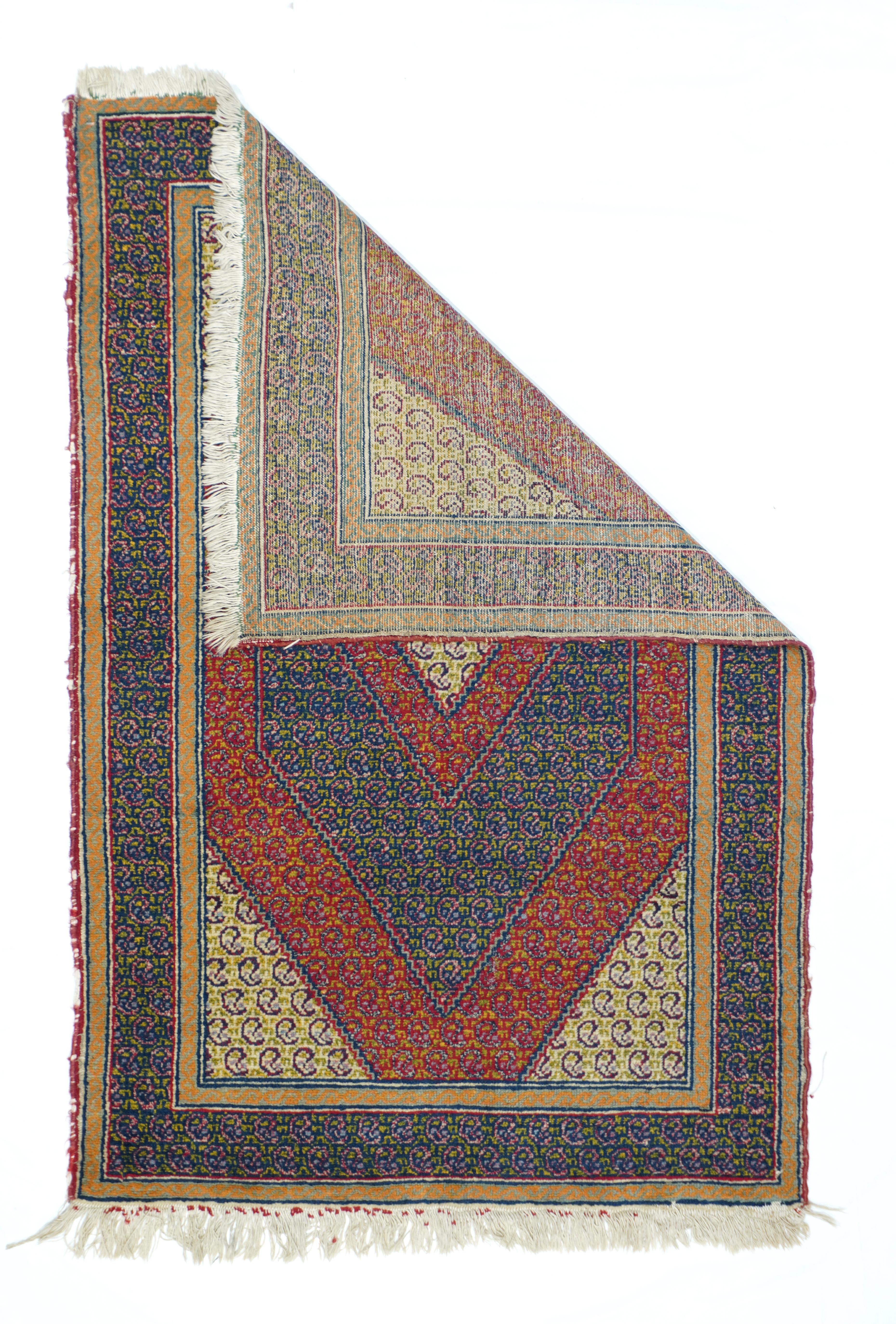 Vintage Turkish rug 2'10''x4'5''.