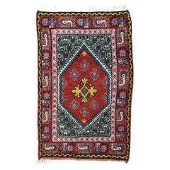 Türkischer Teppich im Vintage-Stil 2'6'' x 4'
