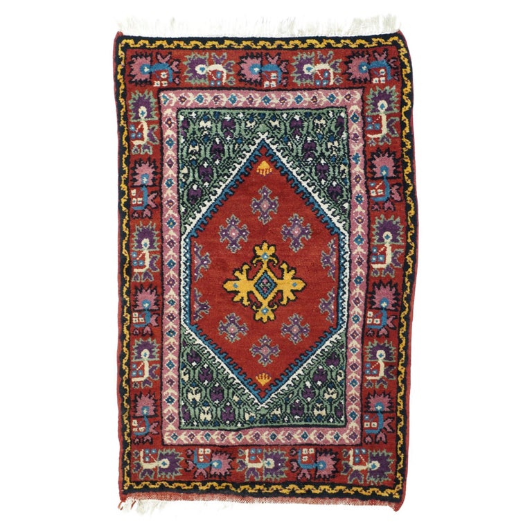 Vintage Turkish Rug For Sale at 1stDibs