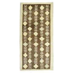 Alfombra turca vintage 2'8'' x 5'3''