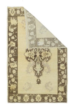 Türkischer Vintage-Teppich 3'0" x 4'5''