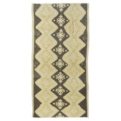 Vintage Turkish Rug 3'1'' x 6'4''