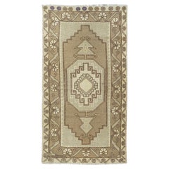 Alfombra turca vintage 3'2'' x 6'2''