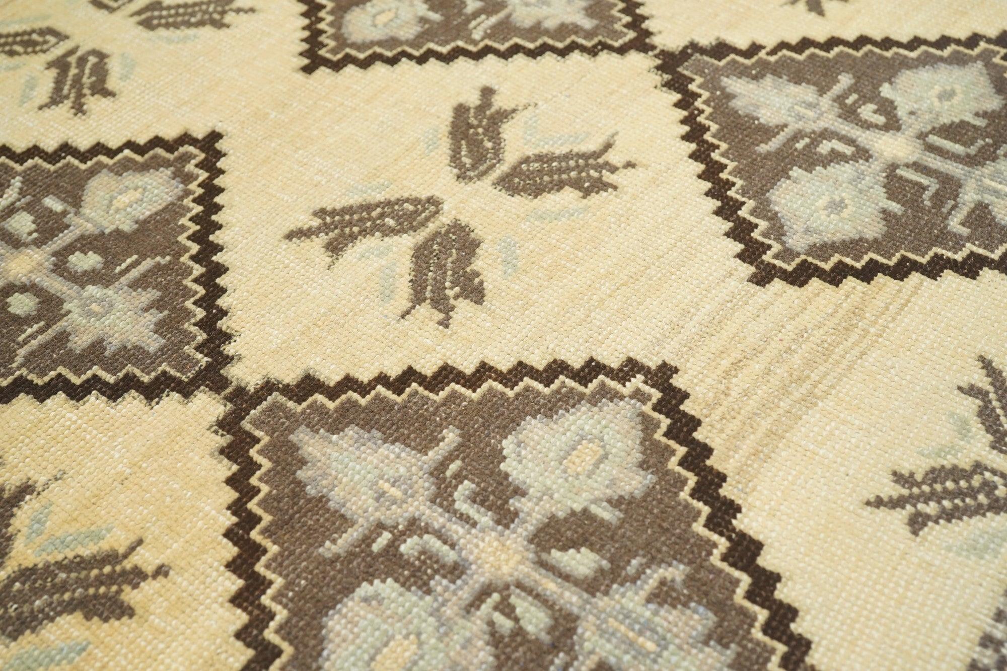 Wool Vintage Turkish Rug 3'2'' x 6'7'' For Sale