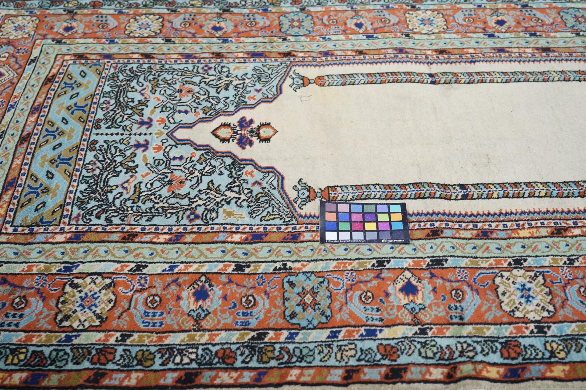 Türkischer Teppich im Vintage-Stil 4'1'' x 6'7'' im Angebot 4
